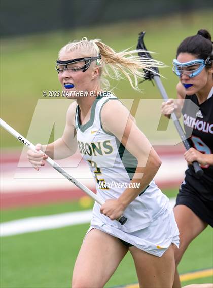 Thumbnail 3 in Charlotte Catholic vs. Cardinal Gibbons (NCHSAA 4A Final) photogallery.
