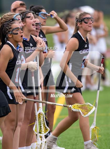 Thumbnail 1 in Charlotte Catholic vs. Cardinal Gibbons (NCHSAA 4A Final) photogallery.