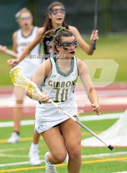 Thumbnail 3 in Charlotte Catholic vs. Cardinal Gibbons (NCHSAA 4A Final) photogallery.