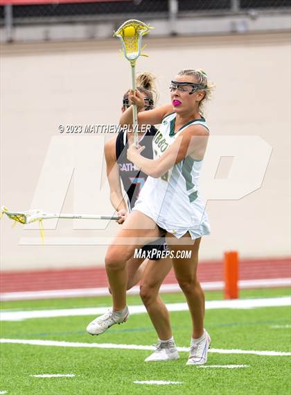 Thumbnail 1 in Charlotte Catholic vs. Cardinal Gibbons (NCHSAA 4A Final) photogallery.