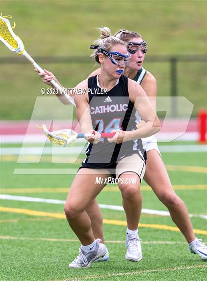 Thumbnail 2 in Charlotte Catholic vs. Cardinal Gibbons (NCHSAA 4A Final) photogallery.