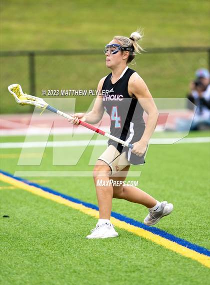 Thumbnail 2 in Charlotte Catholic vs. Cardinal Gibbons (NCHSAA 4A Final) photogallery.