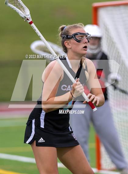 Thumbnail 1 in Charlotte Catholic vs. Cardinal Gibbons (NCHSAA 4A Final) photogallery.
