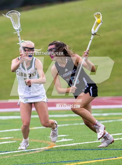 Thumbnail 1 in Charlotte Catholic vs. Cardinal Gibbons (NCHSAA 4A Final) photogallery.