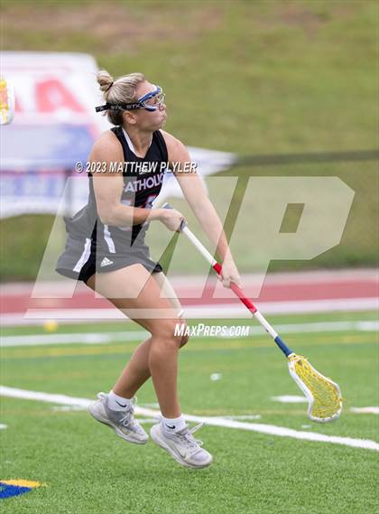 Thumbnail 1 in Charlotte Catholic vs. Cardinal Gibbons (NCHSAA 4A Final) photogallery.