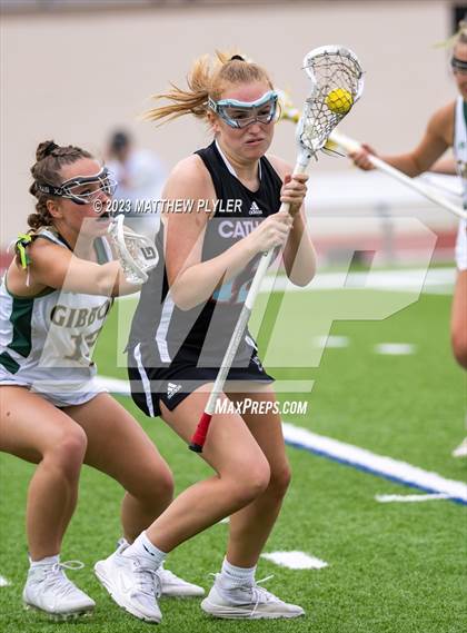 Thumbnail 1 in Charlotte Catholic vs. Cardinal Gibbons (NCHSAA 4A Final) photogallery.