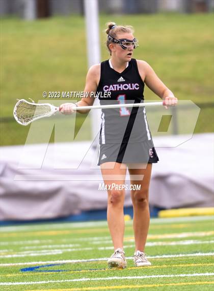 Thumbnail 3 in Charlotte Catholic vs. Cardinal Gibbons (NCHSAA 4A Final) photogallery.