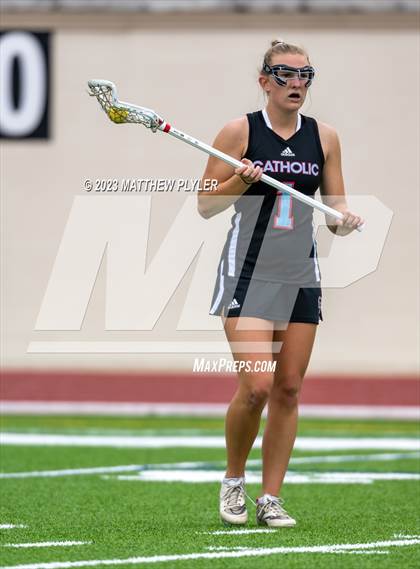 Thumbnail 2 in Charlotte Catholic vs. Cardinal Gibbons (NCHSAA 4A Final) photogallery.