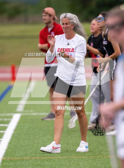 Thumbnail 1 in Charlotte Catholic vs. Cardinal Gibbons (NCHSAA 4A Final) photogallery.