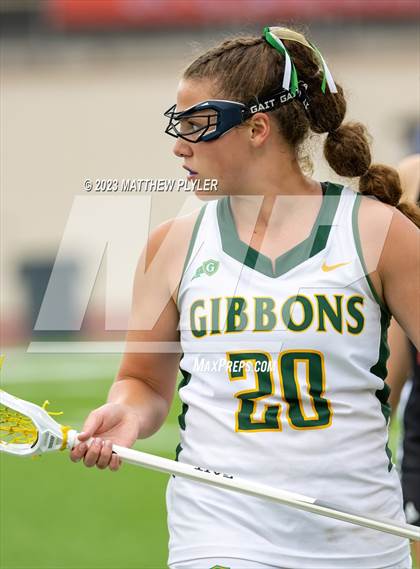 Thumbnail 3 in Charlotte Catholic vs. Cardinal Gibbons (NCHSAA 4A Final) photogallery.
