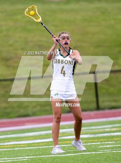 Thumbnail 3 in Charlotte Catholic vs. Cardinal Gibbons (NCHSAA 4A Final) photogallery.