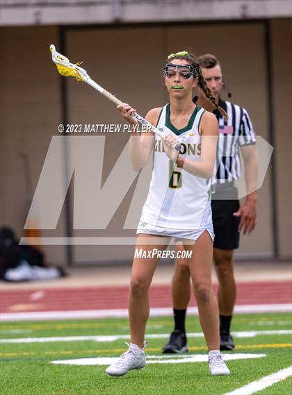 Thumbnail 2 in Charlotte Catholic vs. Cardinal Gibbons (NCHSAA 4A Final) photogallery.