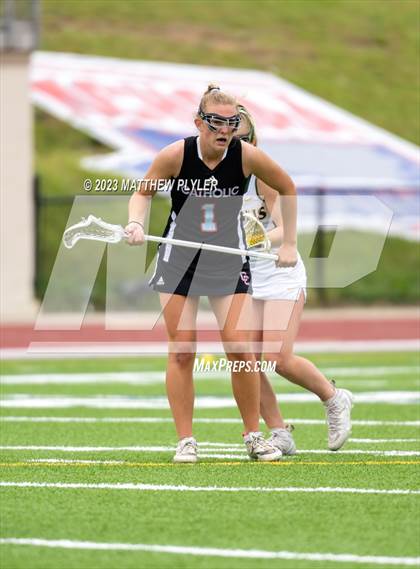 Thumbnail 3 in Charlotte Catholic vs. Cardinal Gibbons (NCHSAA 4A Final) photogallery.