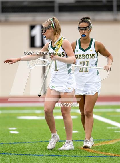 Thumbnail 2 in Charlotte Catholic vs. Cardinal Gibbons (NCHSAA 4A Final) photogallery.