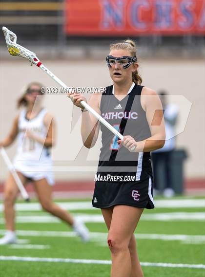 Thumbnail 1 in Charlotte Catholic vs. Cardinal Gibbons (NCHSAA 4A Final) photogallery.