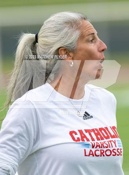 Thumbnail 2 in Charlotte Catholic vs. Cardinal Gibbons (NCHSAA 4A Final) photogallery.