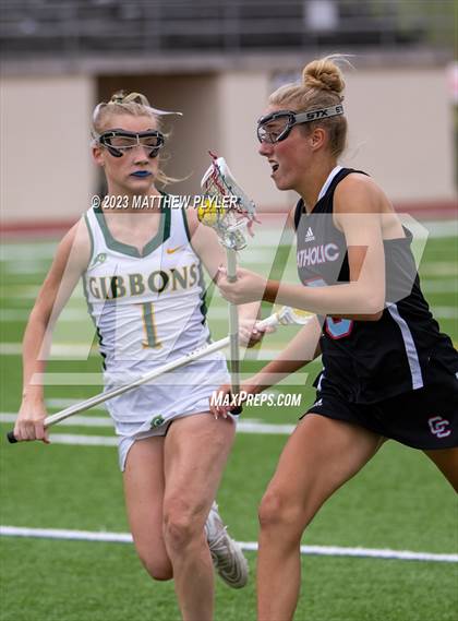 Thumbnail 3 in Charlotte Catholic vs. Cardinal Gibbons (NCHSAA 4A Final) photogallery.