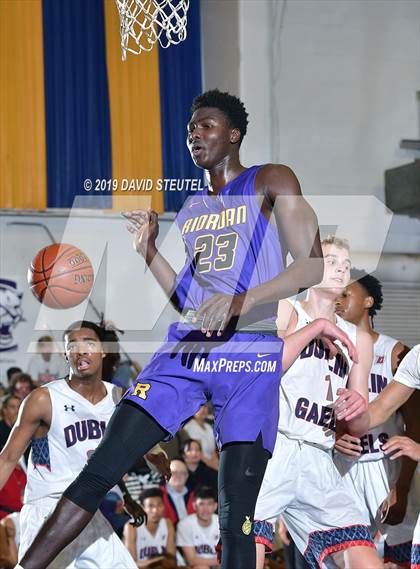 Thumbnail 3 in Archbishop Riordan vs. Dublin (Gridley Invitational) photogallery.