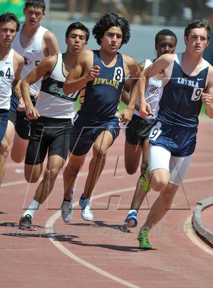 Thumbnail 3 in CIF SS Track and Field Finals (Boys Divisions 1 & 2 - 1600m) photogallery.