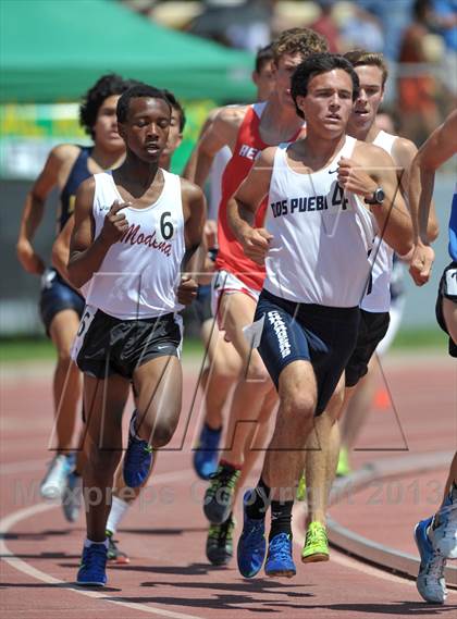 Thumbnail 1 in CIF SS Track and Field Finals (Boys Divisions 1 & 2 - 1600m) photogallery.