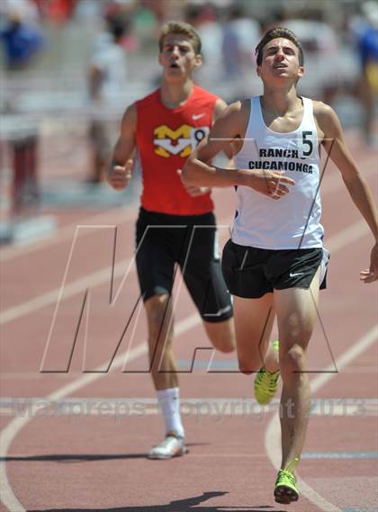 Thumbnail 2 in CIF SS Track and Field Finals (Boys Divisions 1 & 2 - 1600m) photogallery.