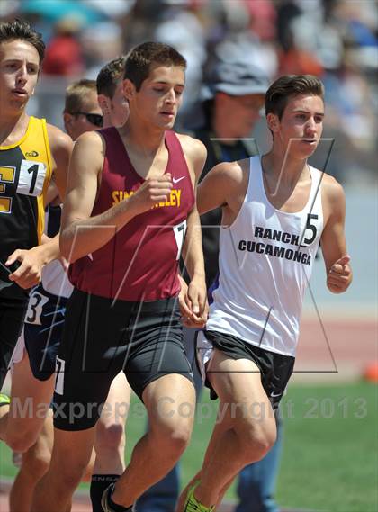 Thumbnail 1 in CIF SS Track and Field Finals (Boys Divisions 1 & 2 - 1600m) photogallery.