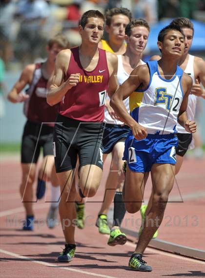 Thumbnail 3 in CIF SS Track and Field Finals (Boys Divisions 1 & 2 - 1600m) photogallery.