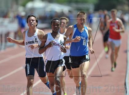 Thumbnail 3 in CIF SS Track and Field Finals (Boys Divisions 1 & 2 - 1600m) photogallery.