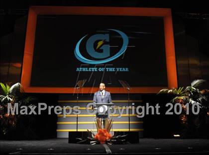 Thumbnail 1 in 2009-10 Gatorade National Athlete of the Year Awards photogallery.