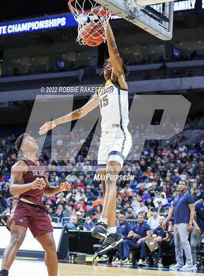 Thumbnail 2 in Oak Cliff Faith Family Academy vs. Silsbee (UIL 4A State Semifinal) photogallery.