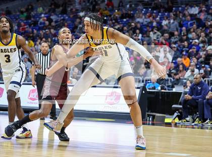 Thumbnail 3 in Oak Cliff Faith Family Academy vs. Silsbee (UIL 4A State Semifinal) photogallery.