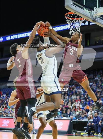 Thumbnail 1 in Oak Cliff Faith Family Academy vs. Silsbee (UIL 4A State Semifinal) photogallery.