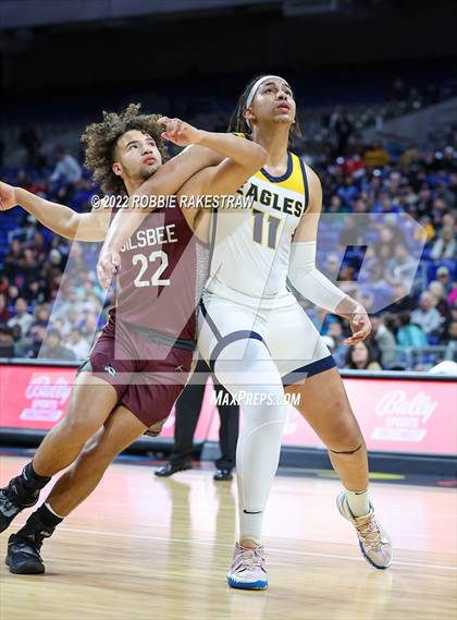 Thumbnail 3 in Oak Cliff Faith Family Academy vs. Silsbee (UIL 4A State Semifinal) photogallery.