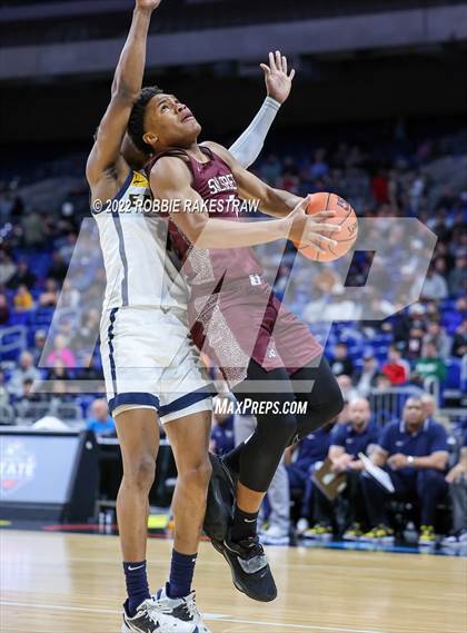 Thumbnail 2 in Oak Cliff Faith Family Academy vs. Silsbee (UIL 4A State Semifinal) photogallery.