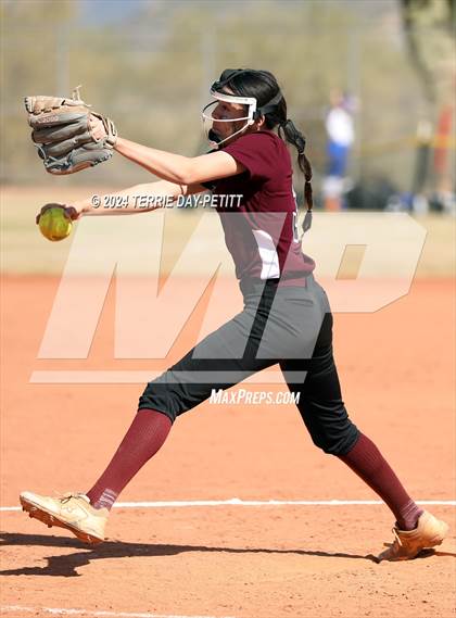 Thumbnail 1 in Mountain Ridge vs. Youngker (Sunrise Mountain Invitational) photogallery.