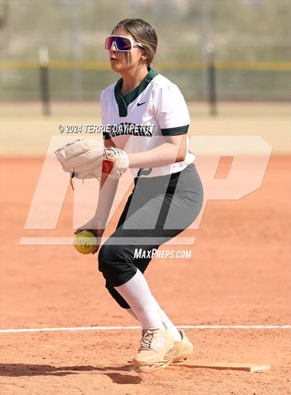 Thumbnail 3 in Mountain Ridge vs. Youngker (Sunrise Mountain Invitational) photogallery.
