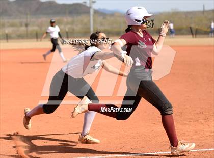 Thumbnail 3 in Mountain Ridge vs. Youngker (Sunrise Mountain Invitational) photogallery.