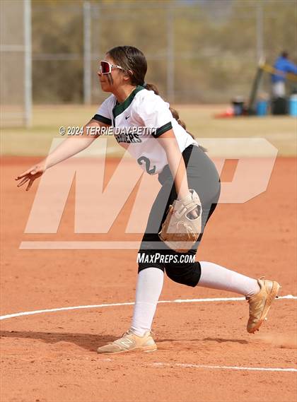 Thumbnail 1 in Mountain Ridge vs. Youngker (Sunrise Mountain Invitational) photogallery.