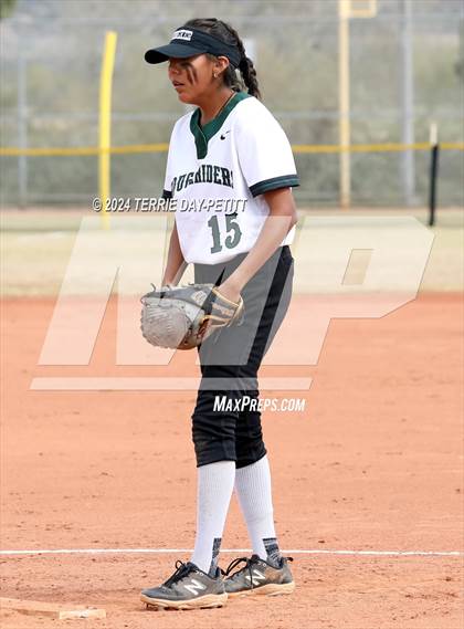 Thumbnail 3 in Mountain Ridge vs. Youngker (Sunrise Mountain Invitational) photogallery.