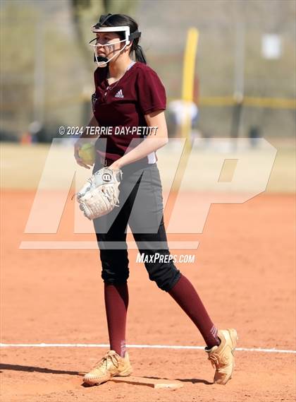 Thumbnail 1 in Mountain Ridge vs. Youngker (Sunrise Mountain Invitational) photogallery.