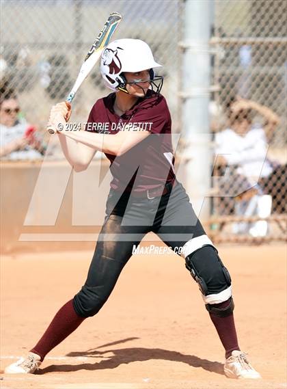 Thumbnail 3 in Mountain Ridge vs. Youngker (Sunrise Mountain Invitational) photogallery.