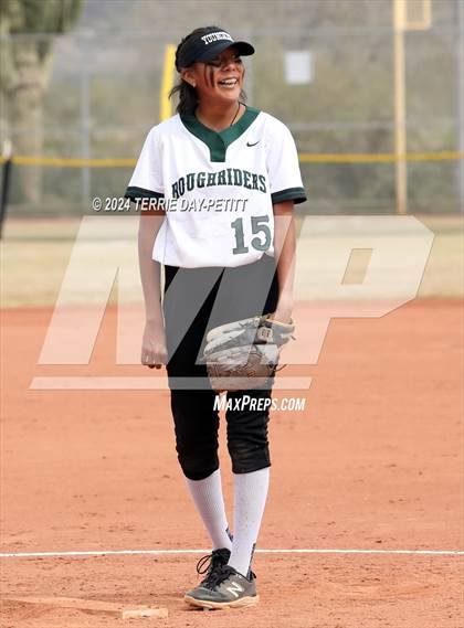 Thumbnail 1 in Mountain Ridge vs. Youngker (Sunrise Mountain Invitational) photogallery.