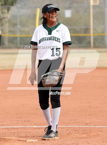 Thumbnail 3 in Mountain Ridge vs. Youngker (Sunrise Mountain Invitational) photogallery.