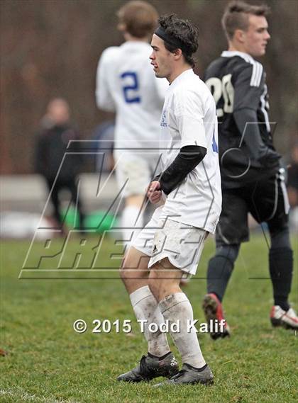 Thumbnail 2 in Bacon Academy vs Valley Regional (CIAC Class M 2nd Round) photogallery.
