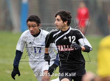 Thumbnail 1 in Bacon Academy vs Valley Regional (CIAC Class M 2nd Round) photogallery.