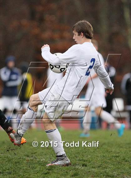 Thumbnail 2 in Bacon Academy vs Valley Regional (CIAC Class M 2nd Round) photogallery.