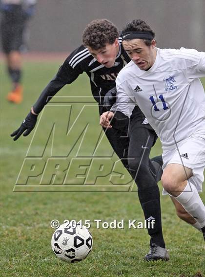 Thumbnail 1 in Bacon Academy vs Valley Regional (CIAC Class M 2nd Round) photogallery.