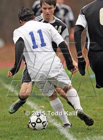 Thumbnail 1 in Bacon Academy vs Valley Regional (CIAC Class M 2nd Round) photogallery.