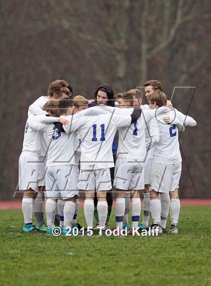Thumbnail 3 in Bacon Academy vs Valley Regional (CIAC Class M 2nd Round) photogallery.