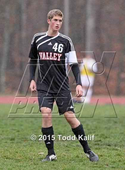 Thumbnail 1 in Bacon Academy vs Valley Regional (CIAC Class M 2nd Round) photogallery.